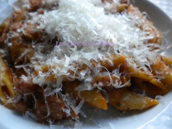 One pan pasta aux lardons