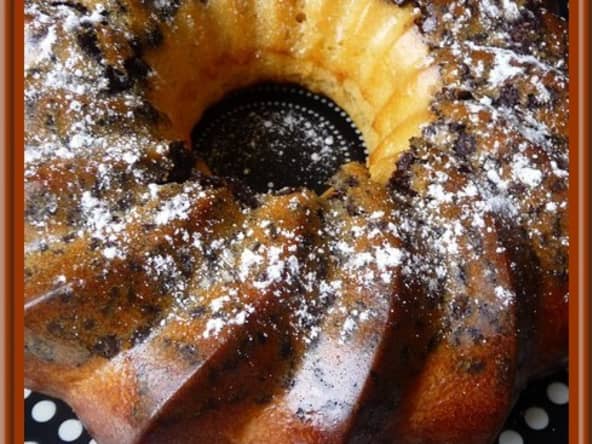 Gâteau au lait concentré sucré et chocolat