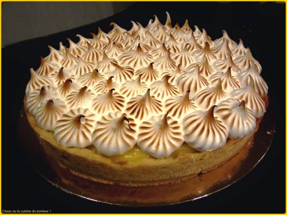 Tarte au citron meringuée