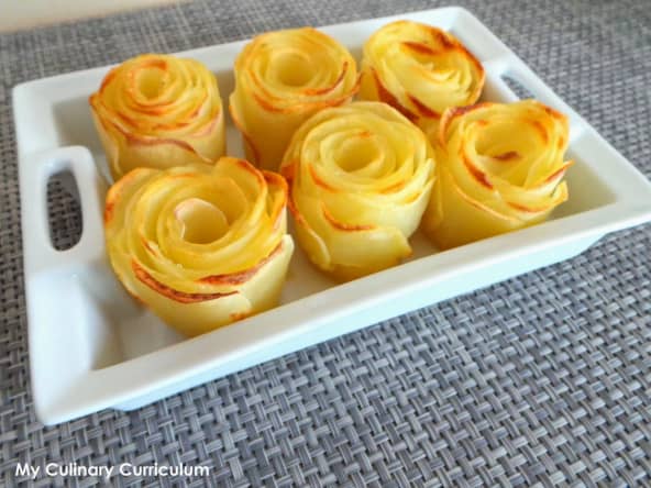 Roses de pommes de terre