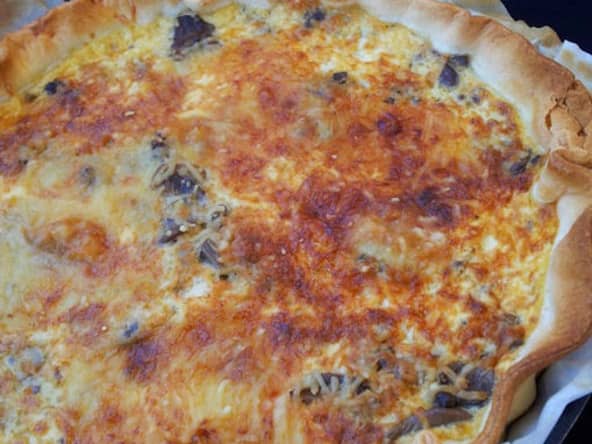 Tarte Champignons Raclette