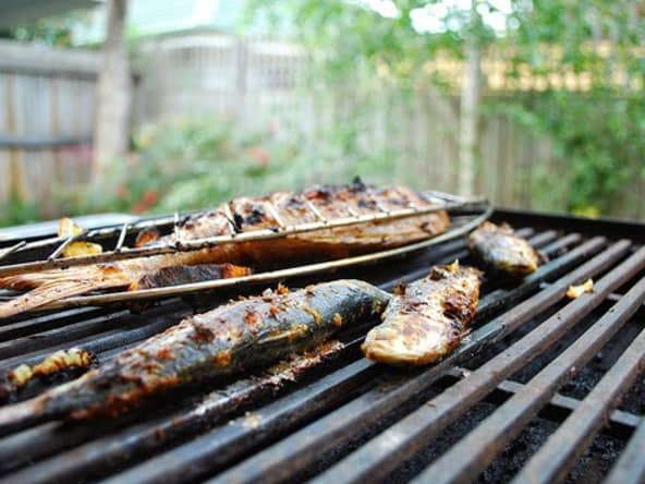 Sardines grillées à la provençale