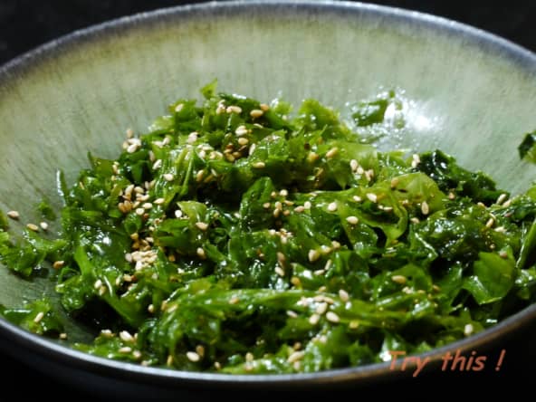 Salade d'algues à la japonaise