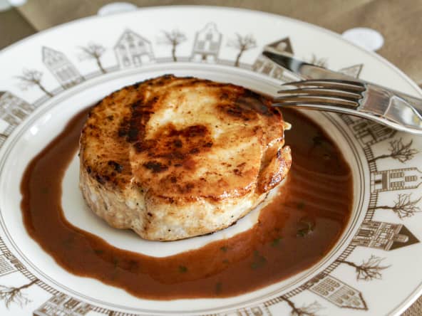 Tournedos de thon mi-cuits