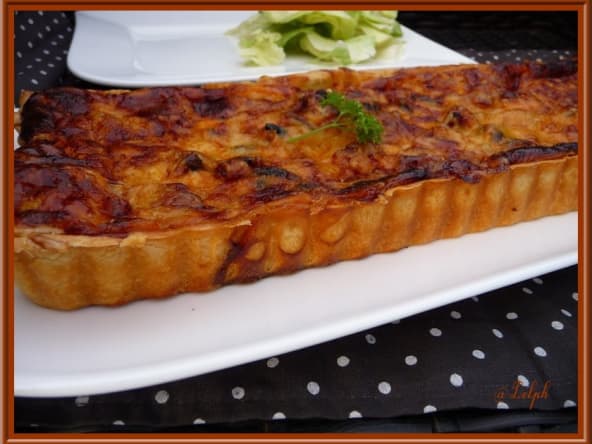 Tarte aux Moules et Chorizo.