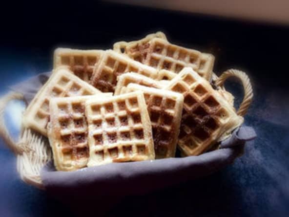 Gaufres croustillantes à la bière