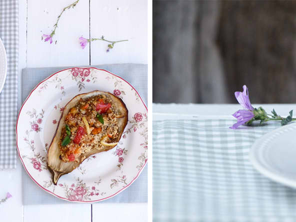 Aubergines farcies