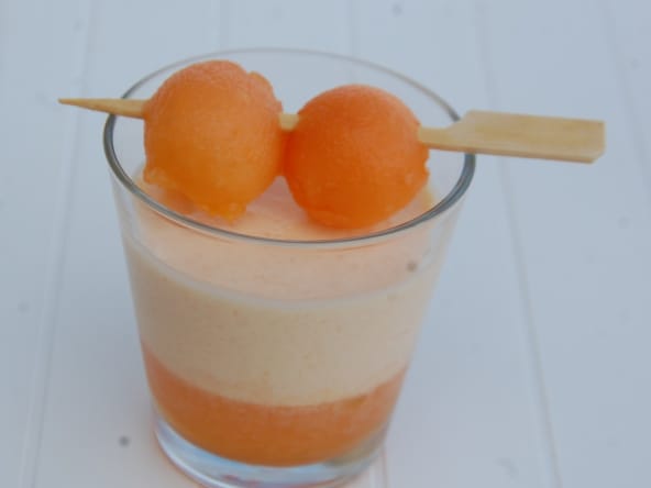 Mousse de melon