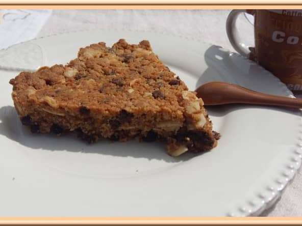 Cookies géant à la pâte de spéculoos