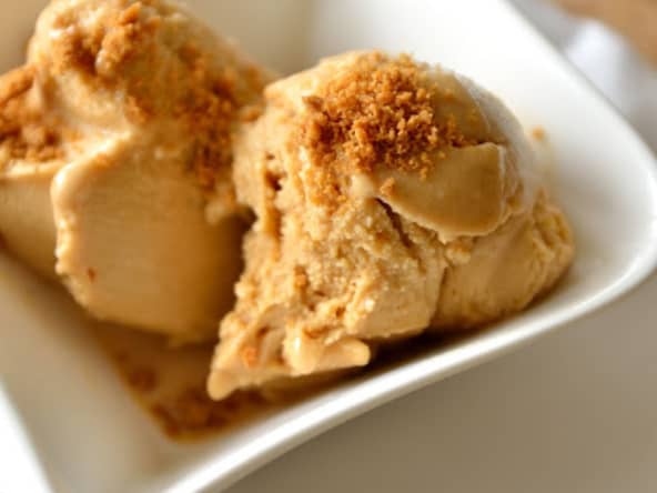 Glace aux spéculos