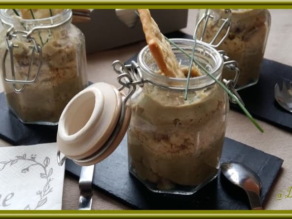 Verrine d'avocat et thon au citron