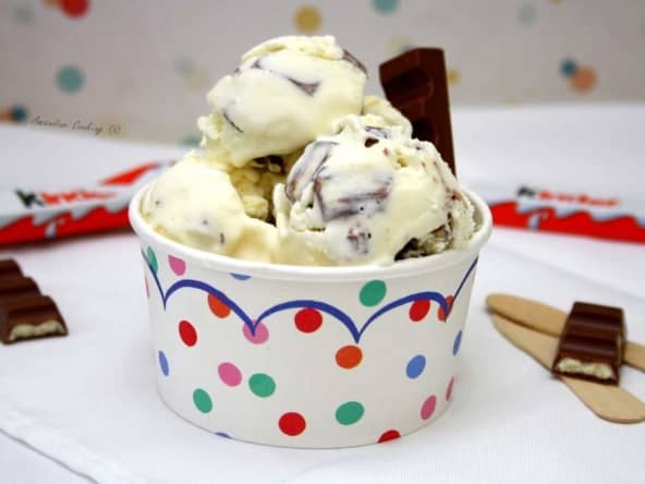 Glace au Kinder