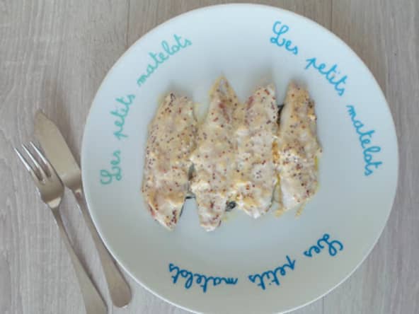Filets de maquereaux à la moutarde