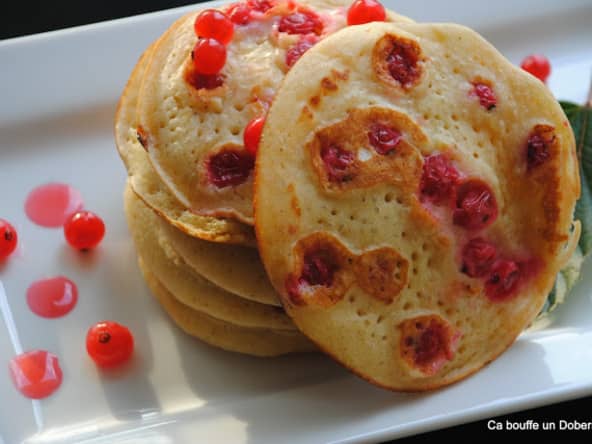 Pancakes aux groseilles