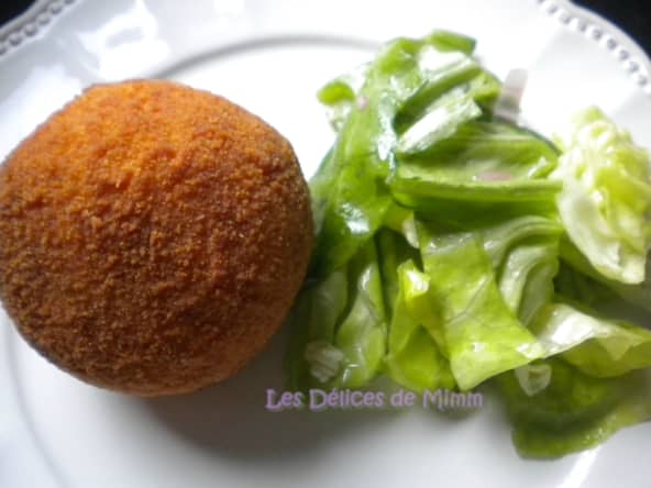 Arancini ou boulettes de riz siciliennes