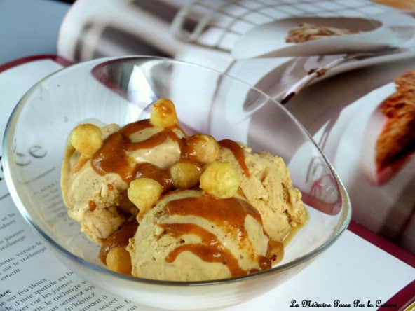 Coupe glacée Paris-Brest d'après Philippe Conticini