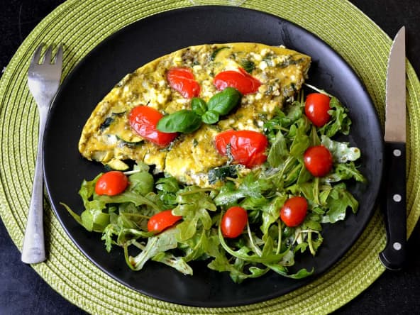Omelette méditerranéenne