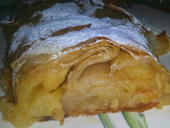Strudel aux pommes façon Baklava