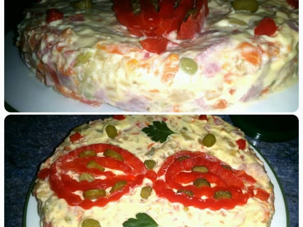Salade russe « Salade Olivier »
