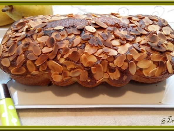 Cake poires amande