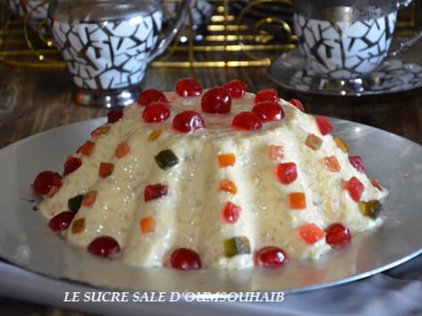 Riz au lait à l'impératrice