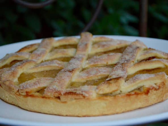 Tarte pommes et poires