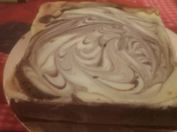 Brownie cheesecake - Pamcakes