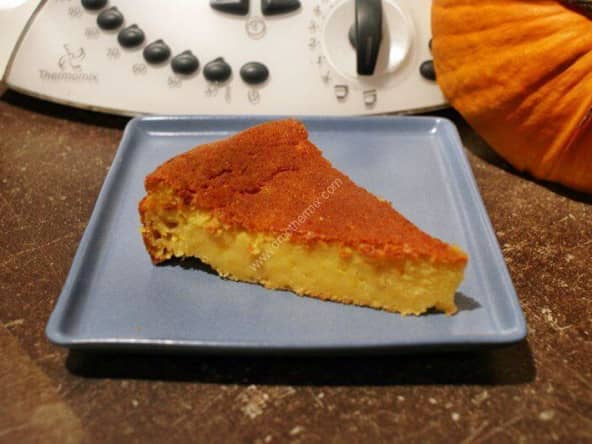 Gâteau au potiron au thermomix facile et rapide