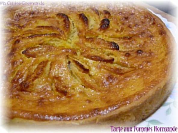 Tarte aux pommes normande