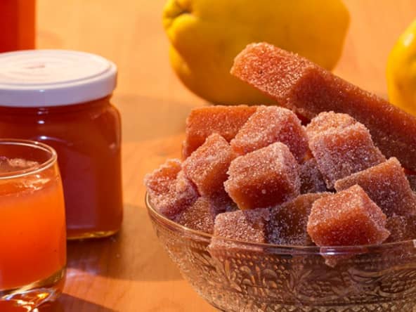 Gelée et pâte de coings