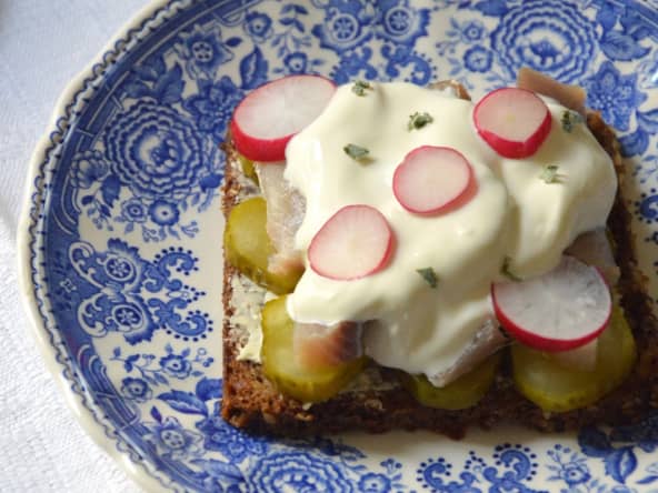 Smørrebrød au hareng