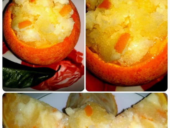 Oranges givrées