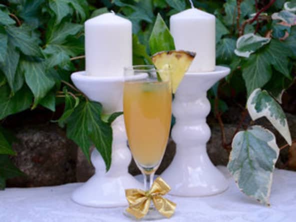 Punch royal à l'ananas