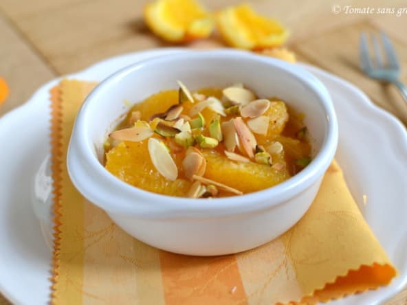 Salade de suprêmes d'orange