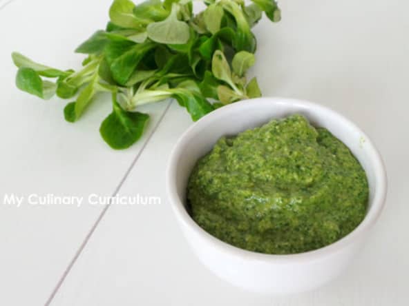 Pesto de mâche