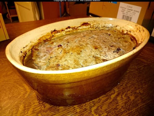 Terrine de chevreuil forestière au verjus