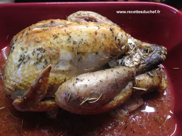 Pintade ou dinde farcie aux petits suisses