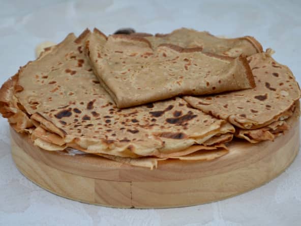 Crêpes à la farine de châtaigne