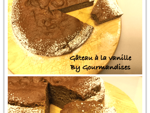 Gâteau à la vanille