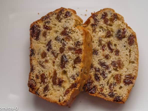 Gâteau du matin aux raisins