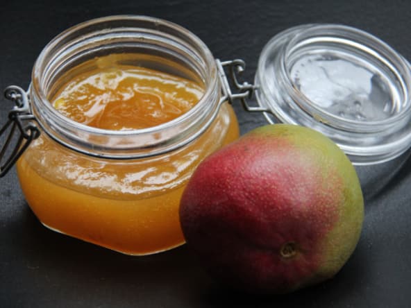 Confiture mangue orange