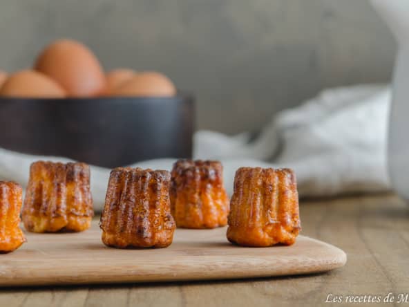 Mini-cannelés pour l’apéritif