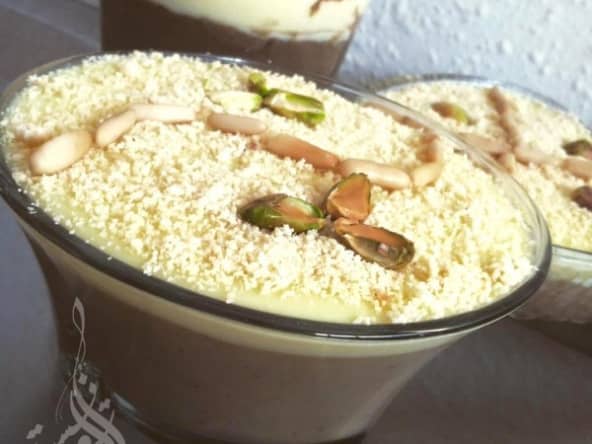 Crème tunisienne aux noisettes