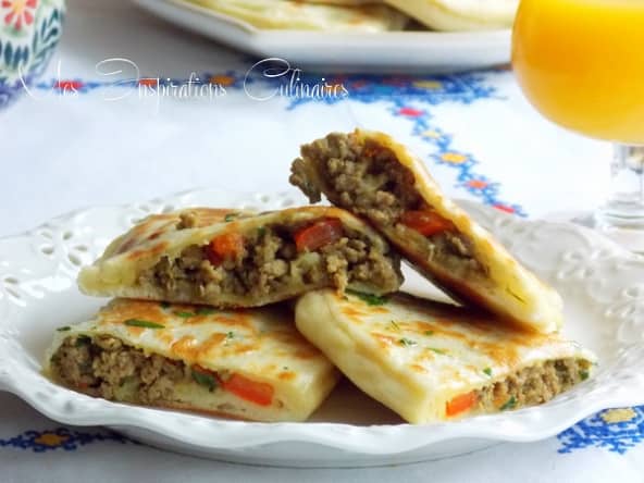 Gözleme a la viande hachée