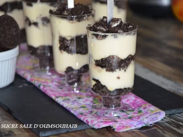 Tiramisu Oreo en verrines