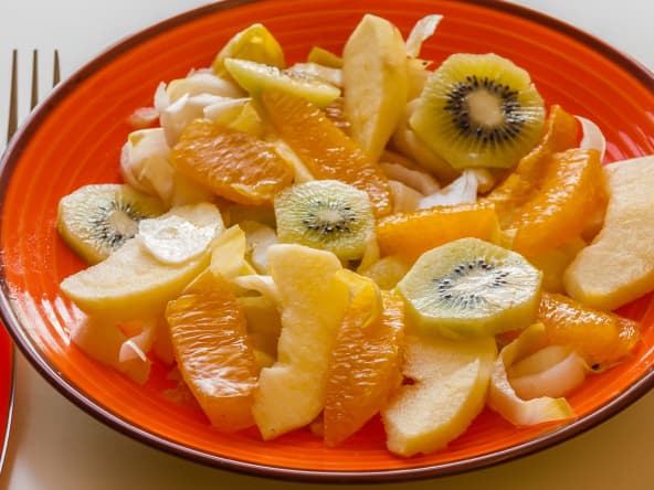 Salade d'endives aux fruits
