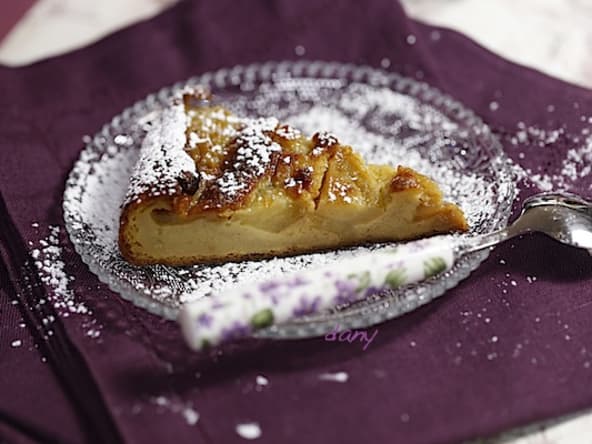 Gargouilleau aux poires et coulis de cassis