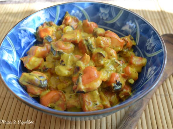 Zourite curry coco