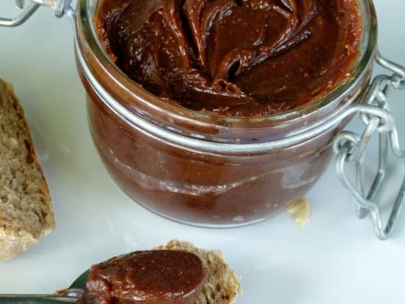 Nutella maison avec les oeufs de Pâques