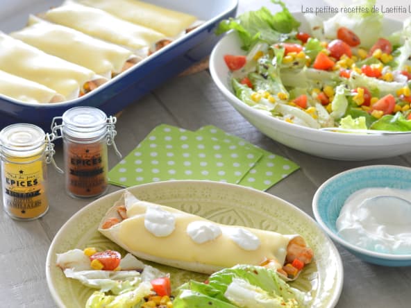 Fajitas à ma façon